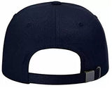 SELLORIA Brand A Soft Cotton Adjustable Unisex Cap Quick Drying Sun Hat Protection for Men and Women (Freesize) (Black & Dark Blue)