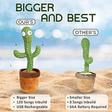 Jashiya LED Musical Dancing & Mimicry Cactus Toy