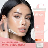 Jashiya Collagen Night Wrapping Peel Off Mask – Wake Up to Radiant Skin