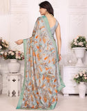 Jashiya Yashika Women's Tussar Silk With Lace Printed Sari Saree with Blouse|saree for Women | Saree | New Sari | Latest Saree (AZ-YS-P1-RAJAL LIGHT GREEN LACE)