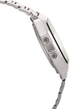 Casio Vintage A-158WA-1Q Digital Grey Dial Unisex Watch Silver Metal Strap (D011)