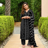 Jashiya GoSriKi Black Kurta Set – Perfect for Every Occasion