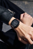 Daniel Hechter Paris Bercy Collection Modern Chronograph Watch for Men with Square Dial and Silicon Band-DHM1001