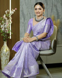 Jashiyaa Traditional Kanjivaram Silk Saree, Stylish Indian Ethnic Wear