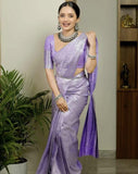 Jashiyaa Traditional Kanjivaram Silk Saree, Stylish Indian Ethnic Wear