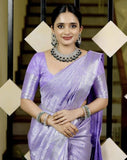 Jashiyaa Traditional Kanjivaram Silk Saree, Stylish Indian Ethnic Wear