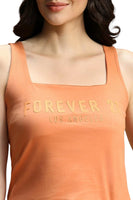 Jashiya FOREVER 21-WOMEN-Graphic-Regular Fit-Tank Tops