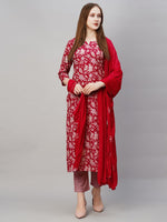 Jashiya GoSriKi Red Kurta Set – Perfect for Every Occasion