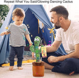 Jashiya LED Musical Dancing & Mimicry Cactus Toy