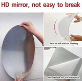 Jashiya Combo of Oval Shape &amp; Square Shape Mirrors – Stylish Elegance for Your Space