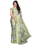 Jashiya Yashika Women's Tussar Silk Printed Saree With Blouse Material |saree for Women | saree collection 2025 | New Sari | Latest Saree (AZ-YS-P1-SHAHINA PISTA)