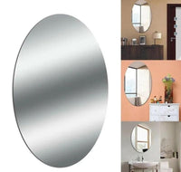 Jashiya Combo of Oval Shape &amp; Square Shape Mirrors – Stylish Elegance for Your Space