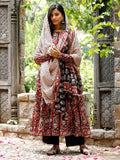 Jashiya Nermosa Women Printed Anarkali Kurta and Pant Set with Dupatta