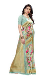 Jashiyaa Yashika Women's Art Silk Saree With Unstitched Blouse Material.