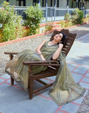 Jashiya Yashika Women's New Bollywood Soft Tissue Silk Saree With Blouse Material |saree for Women | New Sari | Latest Saree (AZ-YS-P1-RIPALI YELLOW)