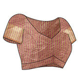 Jashiyaa Sidhidata Women's Assam Silk Saree With Unstitched Blouse Piecee