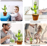 Jashiya LED Musical Dancing & Mimicry Cactus Toy