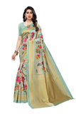 Jashiyaa Yashika Women's Art Silk Saree With Unstitched Blouse Material.