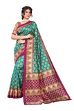 Jashiyaa Yashika Women's Jacquard Art Silk Standard Length Saree