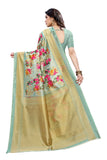 Jashiyaa Yashika Women's Art Silk Saree With Unstitched Blouse Material.