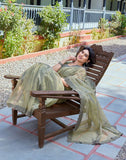 Jashiya Yashika Women's New Bollywood Soft Tissue Silk Saree With Blouse Material |saree for Women | New Sari | Latest Saree (AZ-YS-P1-RIPALI YELLOW)