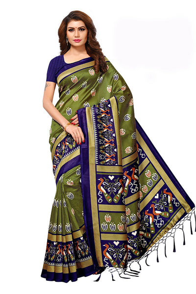 Jashiya Mysore Silk With Tessals Printed Saree VOL.3