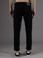 Jashiya Flying Denim Slim Men Black Jeans