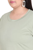 RYSH Tshirt for Women Pistachio Green