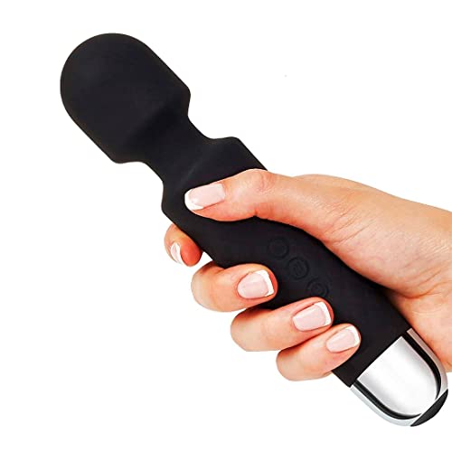 60% OFF Jashiya RoboTouch Rechargeable Personal Body Massager for Women & Men - Waterproof Vibrate Wand With Extra-Long Battery
