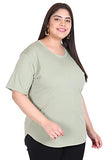 RYSH Tshirt for Women Pistachio Green