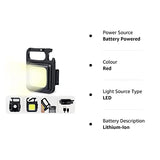 75% OFF Jashiya PRT COB Rechargeable Keychain Light 6W & 500mAh Battery with Type C Charging Port,Bottle Opener,Keychain Feature,Magnet and Stand