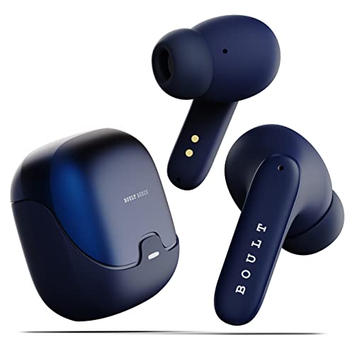 70% OFF Jashiya Boult Audio Z40 True Wireless in Ear Earbuds with 60H Playtime, Zen™ ENC Mic, Low Latency Gaming, Type-C Fast Charging, Made in India, 10mm Rich Bass Drivers, IPX5, Bluetooth 5.1 Ear Buds TWS (Blue)