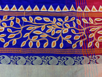 Jashiya Bengal Handloom Cotton Embroidery Saree