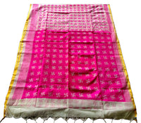 Jashiya South Cotton Swastik Printed Sarees