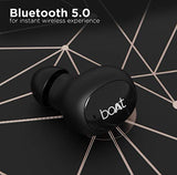 58% OFF Jashiya boAt Airdopes 121v2 in-Ear True Wireless Earbuds with Upto 14 Hours Playback, 8MM Drivers, Battery Indicators, Lightweight Earbuds & Multifunction Controls (Active Black, with Mic)