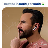 70% OFF Jashiya Boult Audio Z40 True Wireless in Ear Earbuds with 60H Playtime, Zen™ ENC Mic, Low Latency Gaming, Type-C Fast Charging, Made in India, 10mm Rich Bass Drivers, IPX5, Bluetooth 5.1 Ear Buds TWS (Blue)