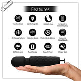 60% OFF Jashiya RoboTouch Rechargeable Personal Body Massager for Women & Men - Waterproof Vibrate Wand With Extra-Long Battery