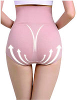 Jashiya.Shop - PLUMBURY Women's Rayon Hipsters (Pack of 1) (High Waist Tummy Control Panty_Pink_Free Size)