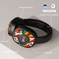 60% OFF Jashiya boAt Rockerz 550 Bluetooth Wireless Over Ear Headphones with Upto 20 Hours Playback, 50MM Drivers, Soft Padded Ear Cushions and Physical Noise Isolation with Mic (Black Symphony)