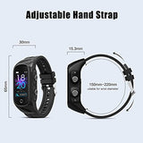 Jashiya Smart Watch Earbuds - Fitness Tracker Combo Wireless Bluetooth Earphones,2 in 1 Activity Bracelet Receive Calls Messages Music Control Sleep Tracker Calorie Counter for Women Men Kids  (Black)