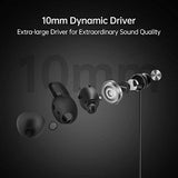 Jashiya.Shop-OPPO Enco M32 Bluetooth Wireless in Ear Earbuds with Mic,10 Mins Charge - 20Hrs Music Fast Charge, 28Hrs Battery Life,10mm Driver, IP55 Dust & Water Resistant (Black)