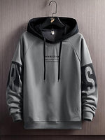 Jashiya Lymio Hoodies || Sweatshirt for Men || Men Hoodie (H-18-19) (XL, Grey)