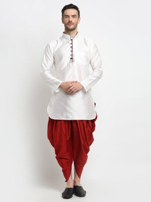 Men Kurta and Dhoti Pant Set