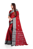 Jashiya Beautiful Zari Woven Cotton Saree