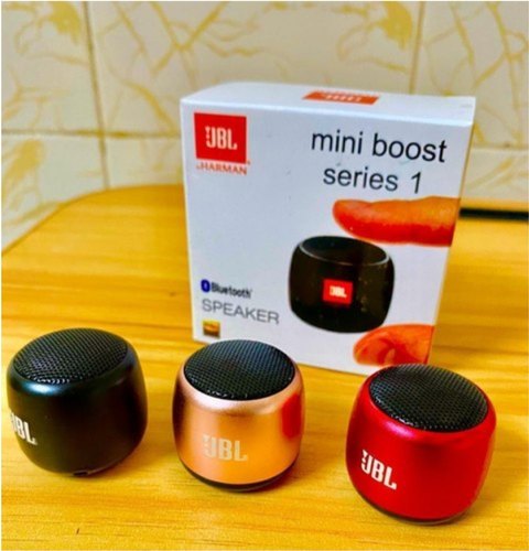 Jashiya.Shop Rs.697/-Best Mini Coin Size Speaker |Pocket Sized Speaker |Bluetooth Speaker Small Body Big Sound Smart Speaker (Random Color)