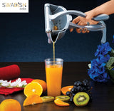 Jashiya.shop Rs.655/- Swadish Juicer - Instant Manual Fruit Juicer / Handle Juicer