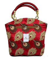 Jashiya.Shop ₹173/-Women's Cotton Handbag, Multicolour