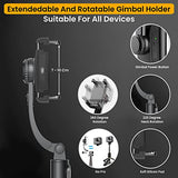 Jashiya.Shop- ₹2799/- WeCool G1 1-Axis Gimbal Stabilizer with Wireless Remote, Extendable Bluetooth Selfie Stick and Tripod, 360 Auto Rotation, Auto Balance for Vlog and Anti Shaking for Live Videos, for Phone and gopro