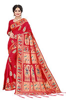 Jashiya.Shop₹999/-WOMEN"S BALUCHURI SILK saree WITH RICH PALLU.