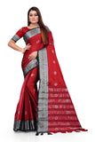 Jashiya Beautiful Zari Woven Cotton Saree